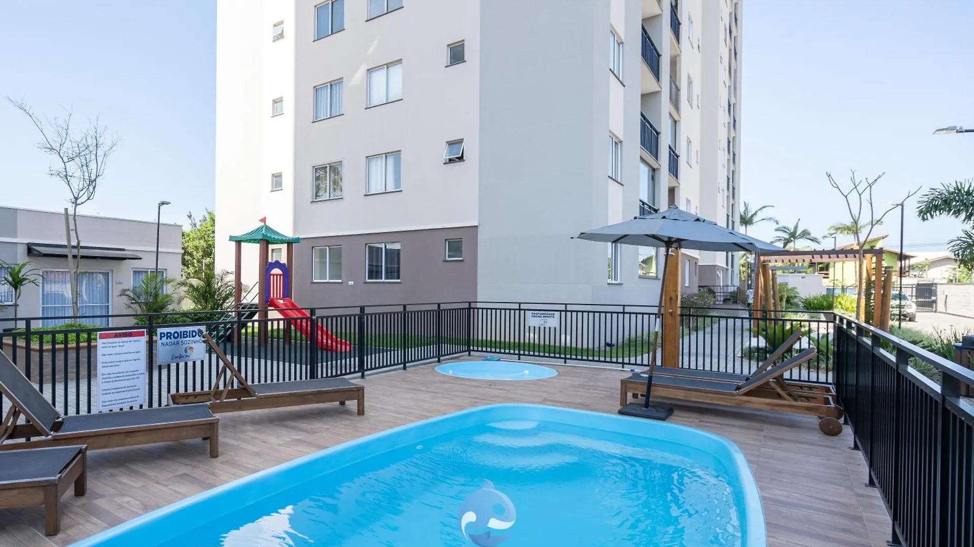 Apartamentos A150 M Da Praia Com Sacada, Wi-Fi, Piscina, Portaria 24H, Playground E Vaga De Garagem Piçarras Brasil